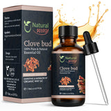 Clove Bud Essential Oil for Diffusers | Natural Aroma Oil for Home Fragrance, Humidifier & DIY Candle Making, Long Lasting Scent for Office, Bedroom & Soothing Scent 4 Fl Oz (120 mL)