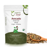 Avocado Dried Leaves Whole - Kosher & USDA Certified | Non GMO & Gluten Free | Origin - Sri-Lanka