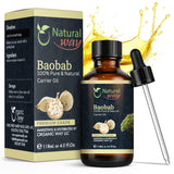 Baobab Essential Oil for Diffusers | Natural Aroma Oil for Home Fragrance, Humidifier & DIY Candle Making, Long Lasting Scent for Office, Bedroom & Soothing Scent 4 Fl Oz (120 mL)