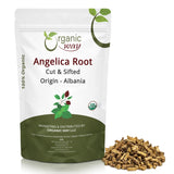 Dried Angelica Root Cut & Sifted - Herbal Tea - Origin Albania