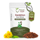 Natural Dandelion Root Whole (Taraxacum Officinale) - Herbal Tea | European Wild-Harvest | Kosher Certified | Raw, Vegan, Non GMO & Gluten Free | Origin - Albania