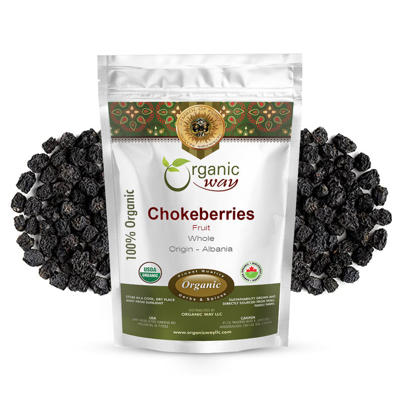 Organic Chokeberries Fruit (Whole)