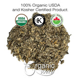 Dried Burdock Root (Arctium lappa) Cut & Sifted | Herbal Tea -  Kosher Certified | Raw, Vegan, Non GMO & Gluten Free | USDA Certified | Origin - Albania
