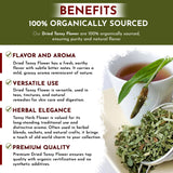Organic Way Dried Tansy Flower Herb Tea | Origin - Albania