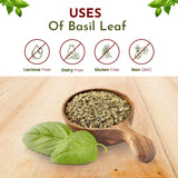 Organic Way Basil leaf cut and sifted