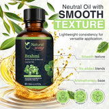 Brahmi Carrier Oil for Diffusers, Dry Skin, Hair | Natural Aroma Oil for Home Fragrance, DIY Beauty Blends & DIY Candle Making, Long Lasting Scent for Office, Bedroom Scent 4 Fl Oz (120 mL)