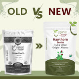 Hawthorn Berries Cut & Sifted (Crataegus monogyna) - European Wild-Harvest | Kosher Certified | Vegan, Non GMO & Gluten Free | USDA Certified | Origin - Albania
