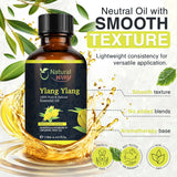 Ylang Ylang Essential Oil for Diffusers | Natural Aroma Oil for Home Fragrance, Humidifier & DIY Candle Making, Long Lasting Scent for Office, Bedroom & Soothing Scent 4 Fl Oz (120 mL)