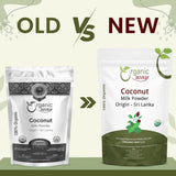 Coconut Milk Powder - Unsweetened Creamer Alternative for Coffee & Smoothies | Vegan, Non-GMO & Gluten Free | Keto Friendly | 100% Raw from Sri Lanka