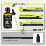 Ylang Ylang Essential Oil for Diffusers | Natural Aroma Oil for Home Fragrance, Humidifier & DIY Candle Making, Long Lasting Scent for Office, Bedroom & Soothing Scent 4 Fl Oz (120 mL)