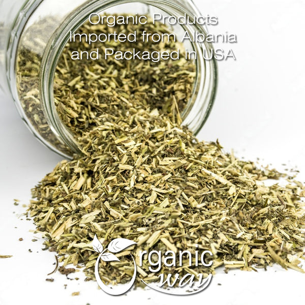 Catnip Leaf and Flower Cut & Sifted (Nepeta cataria) - Herbal Tea | European Wild-Harvest | Kosher & USDA Certified | Vegan, Non-GMO & Gluten Free | 100% Raw from Albania