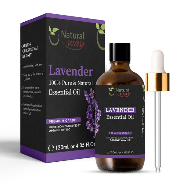 Natural Way Lavender Essential Oil 4oz (120 ml)