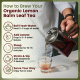 Lemon Balm Leaf (Whole), European Wild Harvest