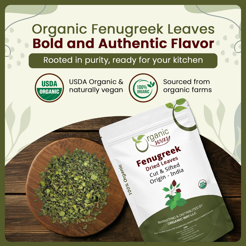 Fenugreek Dried Leaves (Kasuri Methi)