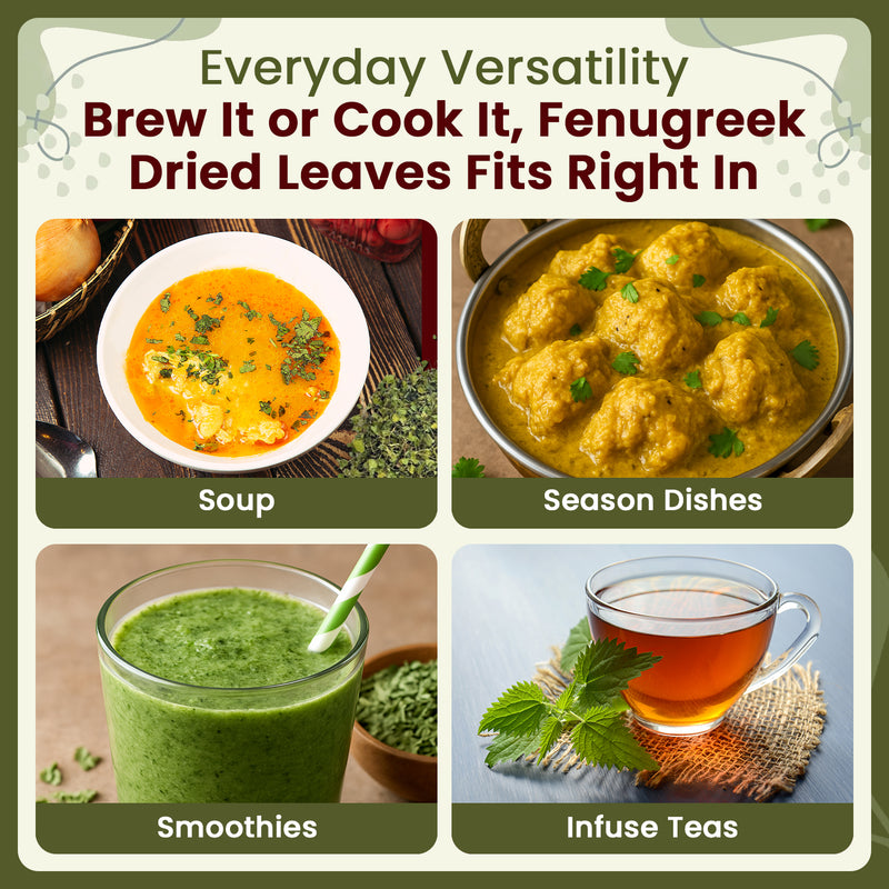 Fenugreek Dried Leaves (Kasuri Methi)