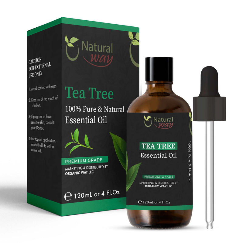 Natural Way Tea Tree Essential Oil 4 Fl Oz (120 ml)