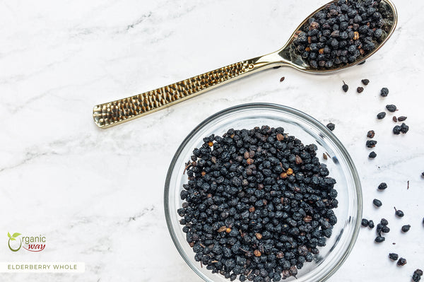 Elderberry (Whole), European Wild Harvest