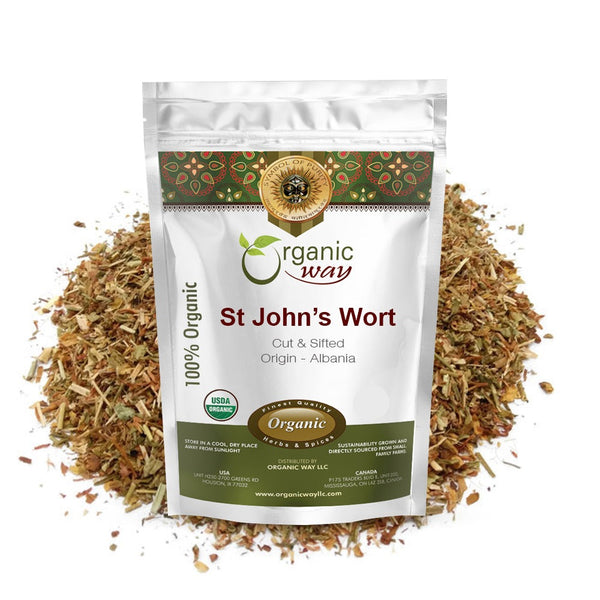 St John's Wort (Cut & Sifted), European Wild Harvest